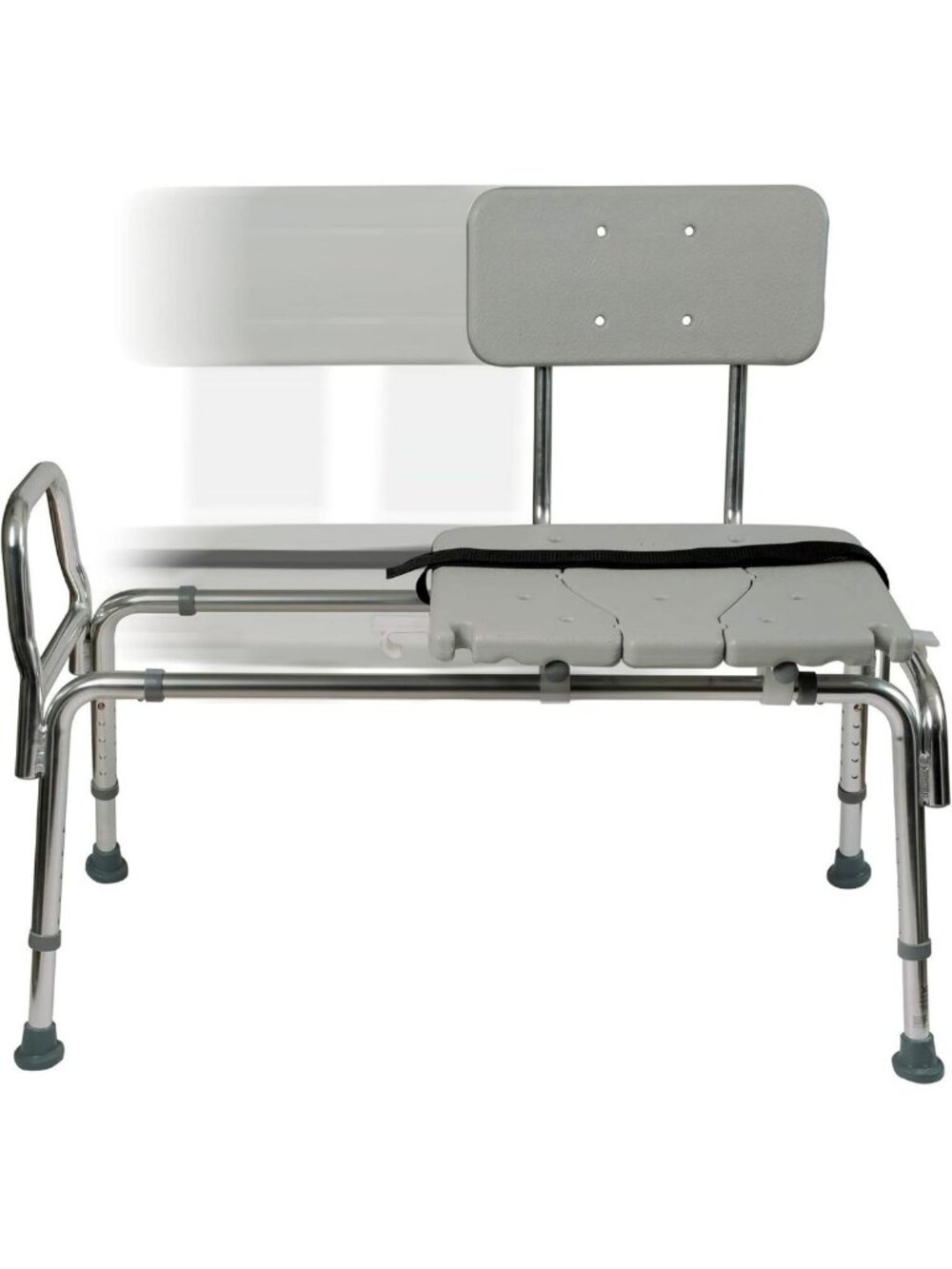 Adjustable Tub Transfer Bench & Shower Chair, Non-Slip, 400 Lbs Capacity, Safety